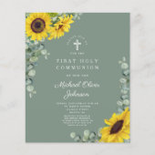 Budget Sunflower Eucalyptus Green First Community (Voorkant)