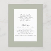 Budget Sunflower Eucalyptus Weddenschap (Achterkant)