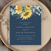 Budget Sunflower Eucalyptus Weddenschap