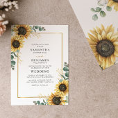 Budget Sunflower Eucalyptus Weddenschap