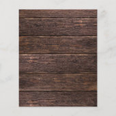 Budget Sunflower Houten & Slingerende Licht Opslag Flyer (Achterkant)