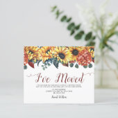 Budget Sunflower Ik heb de 'Moving Announance' ver (Staand voorkant)