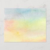 Budget Sunflower Moving Announge Kaart (Achterkant)