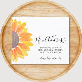 Budget Sunflower Moving Announge Kaart