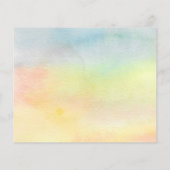 Budget Sunflower Moving Announge Kaart (Achterkant)