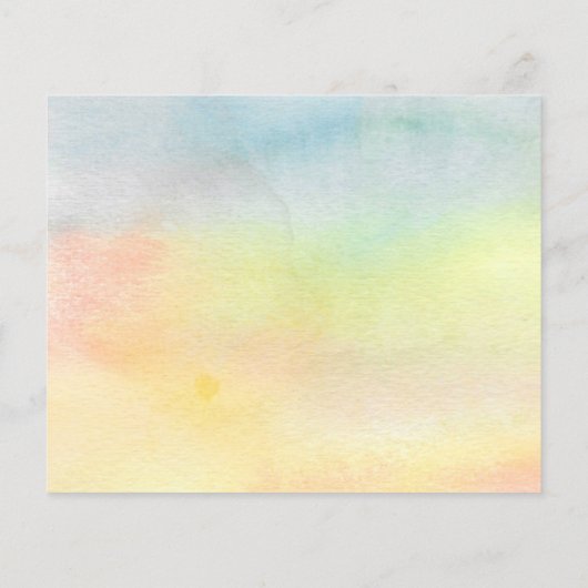 Budget Sunflower Moving Announge Kaart (Achterkant)