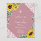 Budget Sunflower Pink Lace First Community (Voorkant)