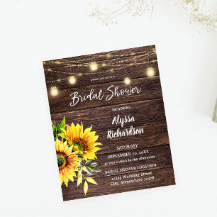 Budget Sunflower, Vrijgezellenfeest Hout Lights Fl Flyer