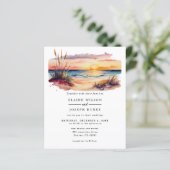 Budget Sunset Beach Zee Weddenschap (Staand voorkant)