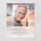 BUDGET Sunset Photo Funeral Hartelijk dank! (Voorkant)