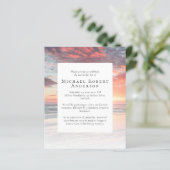 BUDGET Sunset Photo Memorial Service (Staand voorkant)