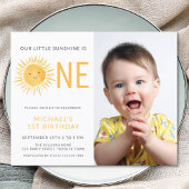 Budget Sunshine Boy's Eerste Verjaardagsfeestje Ui