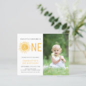 Budget Sunshine Girl's eerste verjaardagsfeestje u (Staand voorkant)