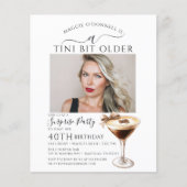 BUDGET SURPRISE PARTY Tini Bit Older Martini 40e (Voorkant)