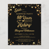 Budget Surprise Verjaardag 80 JAAR IN DE MAAK (Voorkant)