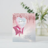 BUDGET Sweet16 Glitter Glamour Meisjesachtige Ball (Staand voorkant)