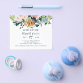 Budget Sweet 16 bloemetjesverjaardagsfeest Uitnodi Flyer (Enkel)