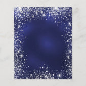 Budget Sweet 16 blue Silver Glitter-kledingstuk ti (Achterkant)