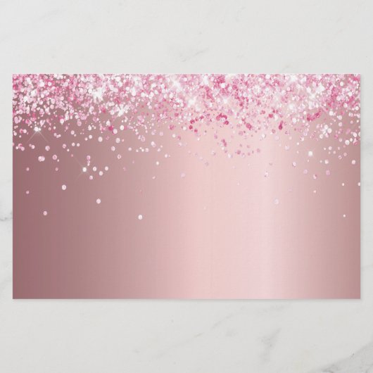 Budget Sweet 16 blush roze behalve de datum (Achterkant)