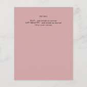 Budget Sweet 16 Roze Glitter Folie Meisjesachtig M (Achterkant)