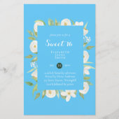 BUDGET Sweet 16, Zestiende Verjaardag Bloemenuitno (Voorkant)