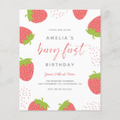 Budget Sweet Berry Eerste Meisje 1e Verjaardag Fot (Voorkant)