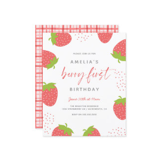 Budget Sweet Berry Eerste Meisje 1e Verjaardag Fot