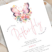 Budget Sweet Butterfly On Way Bloemen Baby shower