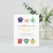 Budget Sweet Colorful Little Monster Kids Birthday (Staand voorkant)