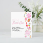 Budget SWEET ONE Snoep Kinder Candyland 1e Verjaar (Staand voorkant)