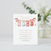 Budget Sweetheart Valentijnse Meisje Baby shower (Staand voorkant)