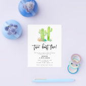 Budget Taco Over Liefde Casual Bruiloft Uitnodigin Flyer (Enkel)