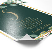 BUDGET Tafel Nummer Zitplaatsen Groene beplanting  Foto Afdruk (Hoek)