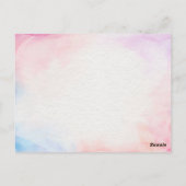 Budget Tand Fairy Certificaat Voor Een Meisje Bewe Briefkaart (Achterkant)