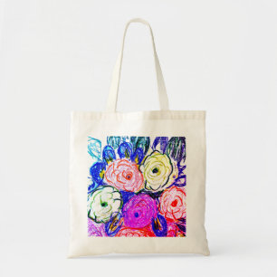 Budget Tas Green en Oranje Rosas