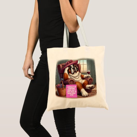 Budget Tas / Saint Bernard ontwerp (Voorkant (product))