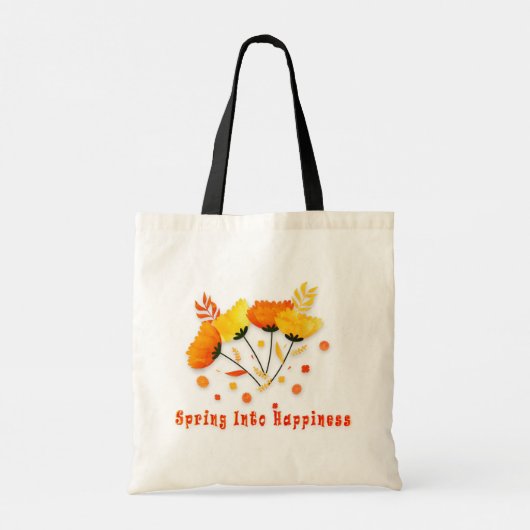 Budget Tas Slecht, Spring In Happiness (Achterkant)