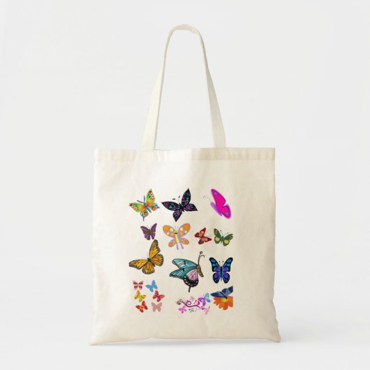 Budget tas vlinder (Voorkant)