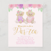 Budget Tea Party Beren Baby shower (Voorkant)