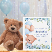 Budget Teddy Bear Balloon Baby shower Welkomstbord