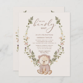 Budget Teddy Bear we kunnen Baby shower afwachten