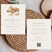 Budget teddybeer neutraal alles in één Baby shower