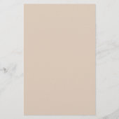 Budget Terra Cotta Boho Wedding Modern Simple (Achterkant)