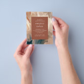 budget Terracotta blauwgroen schildpad, stijlvol h Flyer (Hand)