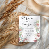 Budget Terracotta Bloemen Waterverf bruiloft