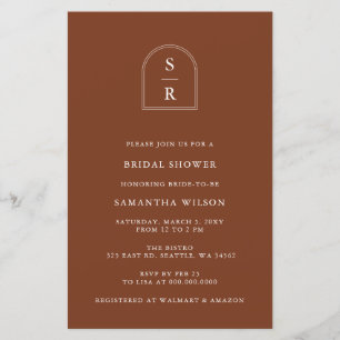 Budget Terracotta Bridal Shower