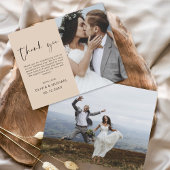 Budget Terracotta Bruiloft Dank u Foto