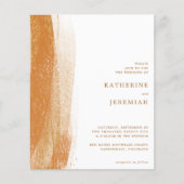 BUDGET Terracotta Burnt Sinaasappel Boho Wedding (Voorkant)