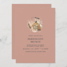 BUDGET Terracotta Monochrome Weddenschap