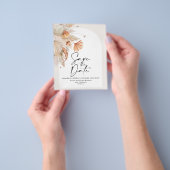 budget terracotta pampas grasland behalve datum flyer (Hand)